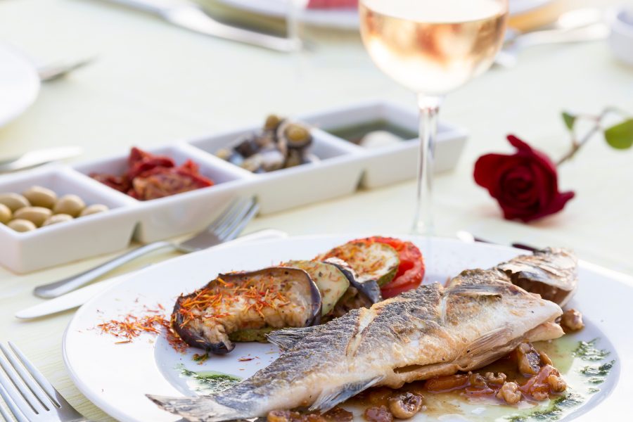 Ristorante Di Pesce Sul Mare