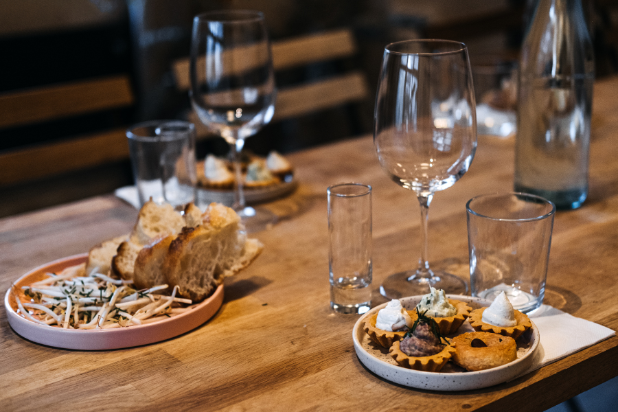 Degustazione con prodotti a km 0